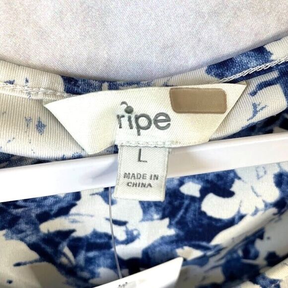 Ripe Heidi Cross Your Heart Maternity Dress Womens Size Large Bodycon Midi Dress - Picture 8 of 13